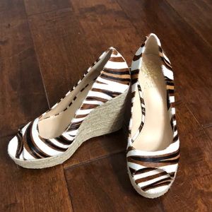 Vince Camuto Animal Print Wedges